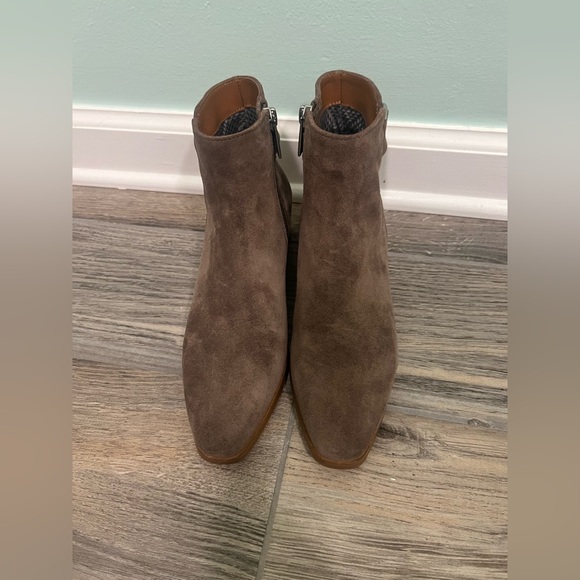 Aquatalia Women's Faria Weatherproof Bootie, Taupe, Size 6.5, Italian Leather - Picture 8 of 14